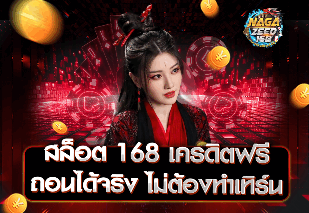 สล็อต 168 เครดิตฟรี ถอนได้จริง ไม่ต้องทำเทิร์น